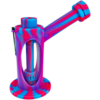 7″ SILICONE HAMMER RIG W/ GLASS BODY & DAB TOOL