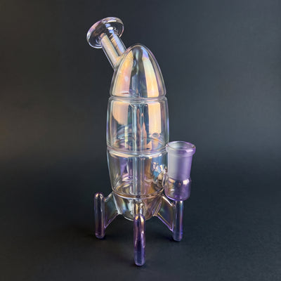 7″ Iridescent Sculpted Rocket Rig