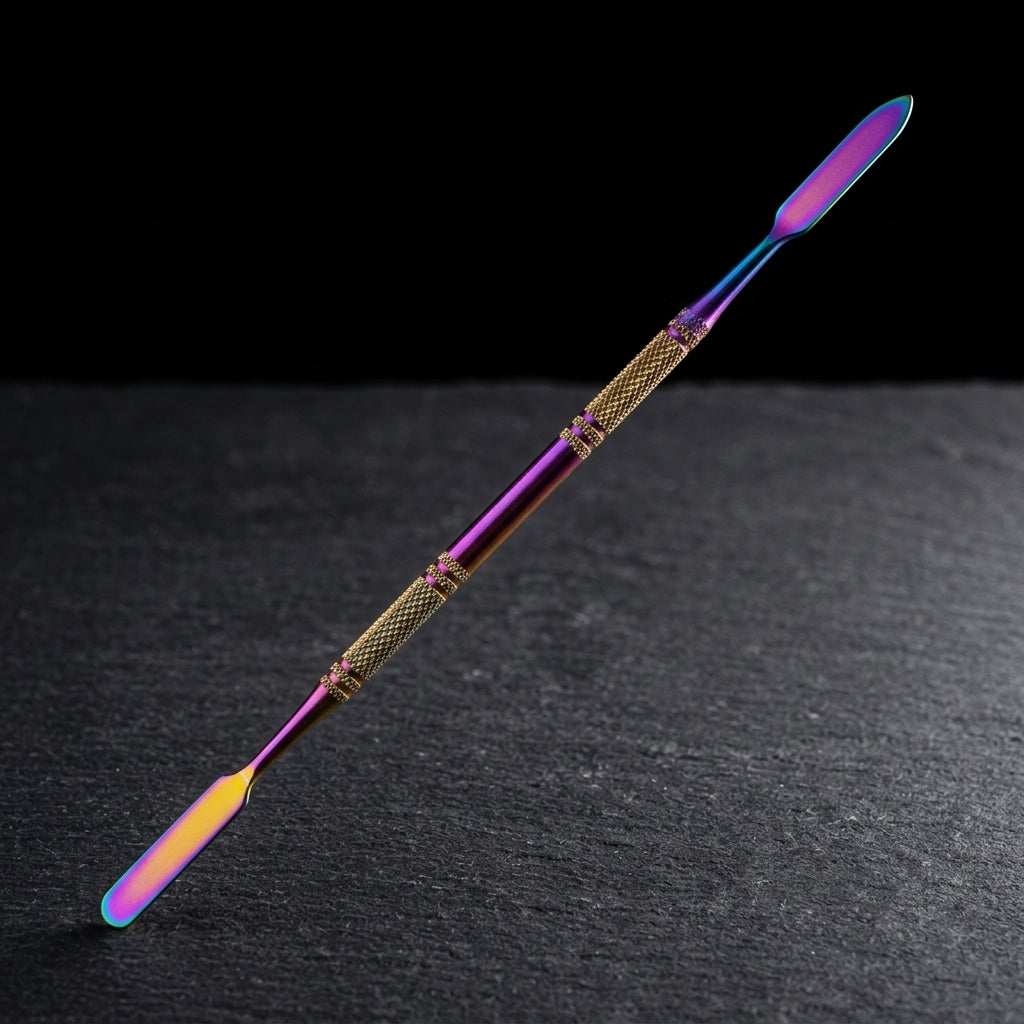 7″ Iridescent Stainless Steel DAB Tool