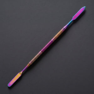 7″ Iridescent Stainless Steel DAB Tool