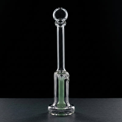 7" Monark Sherlock Bubbler on dark slate surface - Oil Slick Pad