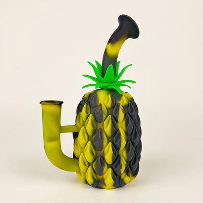 7″ Silicone Pineapple Rig, light background