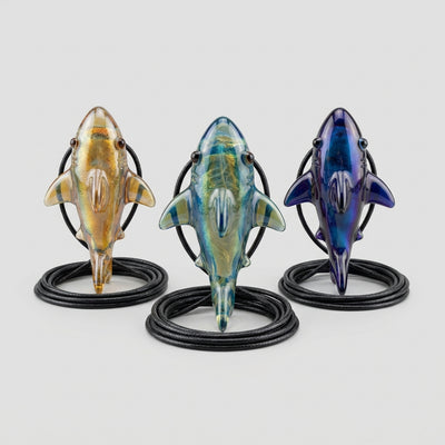 2″ Peaselburg Dichro Shark Pendant