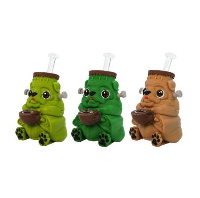 Zombie Pug Water Pipe | Silicone