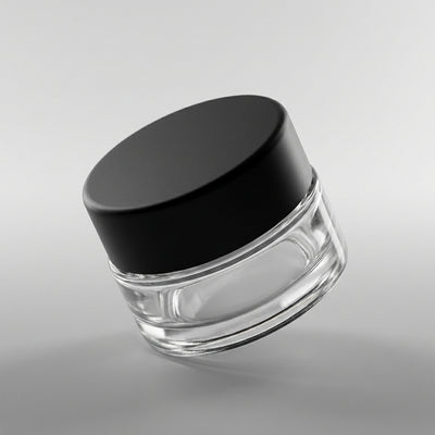 9ml Heavy Bottom Child Resistant Glass Jar with Lids