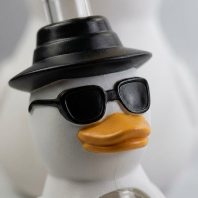 8" Sunglasses Duck Water Pipe | Glass + PVC
