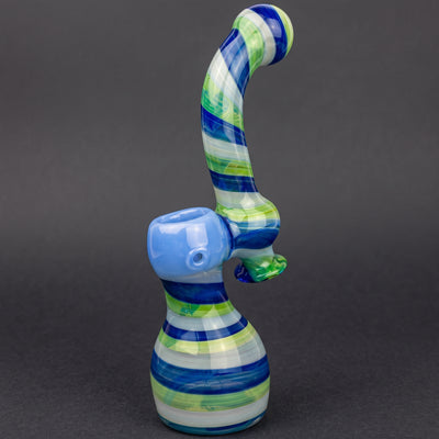 8" Swirl Color Accent Bowl Bubbler