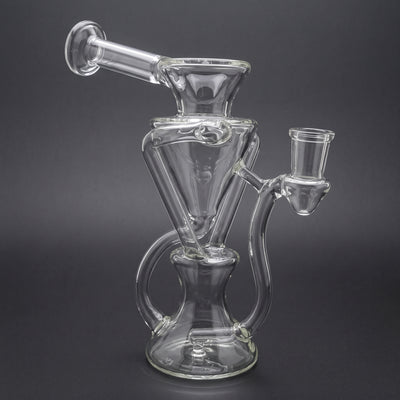 8″ Clear Dual Uptake Recycler