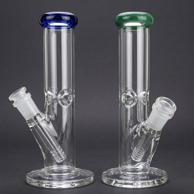 8" Color Lip Straight in Blue and Green