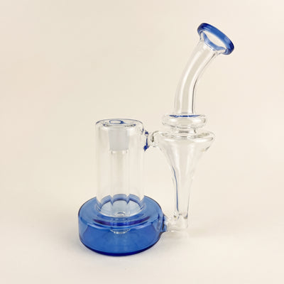 8" Color Lip/Base Dewar Recycler Rig, light background