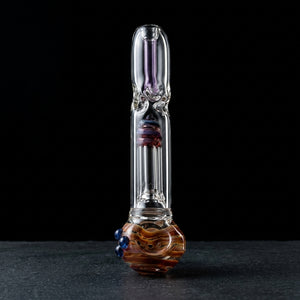 8" Element Chubbler - Made in USA on dark slate surface - Oil Slick Pad
