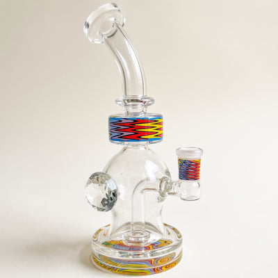 8” Facet Decal Rig, light background