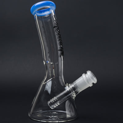 8" Monark Color Lip Bent Neck Beaker