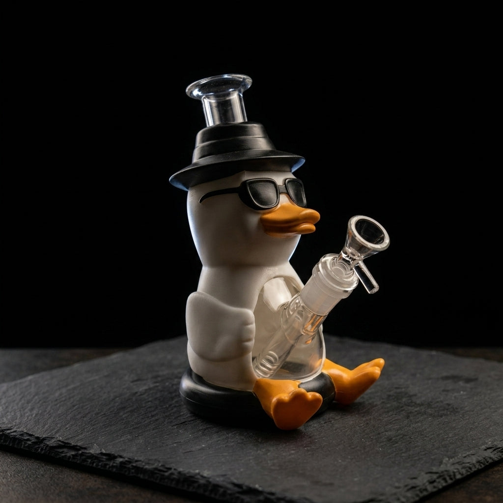 8" Sunglasses duck water pipe