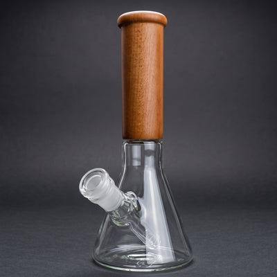 8" Wooden Neck Beaker