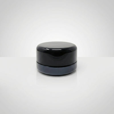 7ml UV Resistant Heavy Bottom Jar with Child Resistant Black Lids