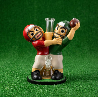 11" Players Competing Water Pipe | Glass + PVC - Image 3