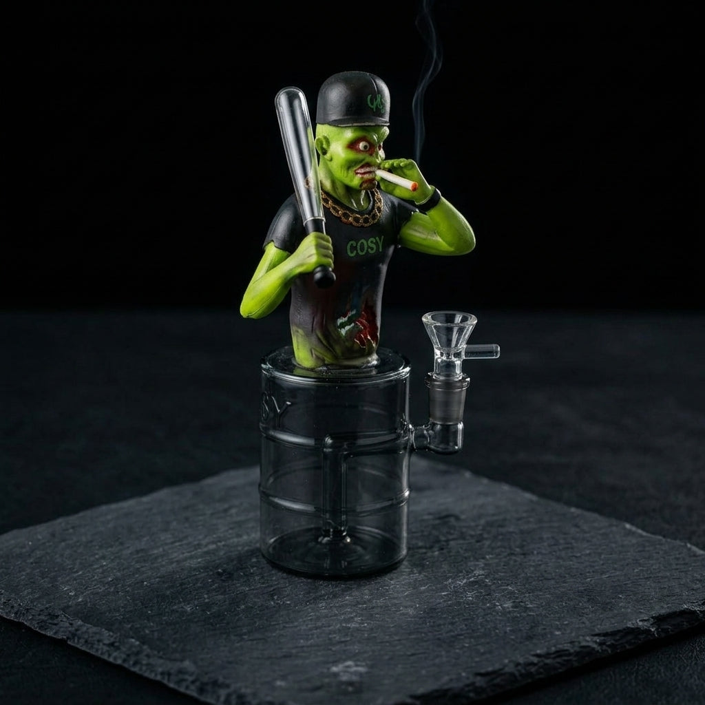 9" Baseball man water pipe