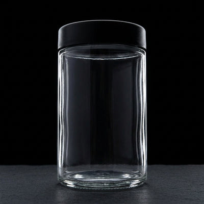 Oil Slick 10oz Child-Resistant Glass Jars with Black Caps - 14 Grams (1/2 Ounce) Capacity - view 6