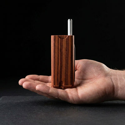 4″ Red Wood Dugout w/ Poker - main product photo