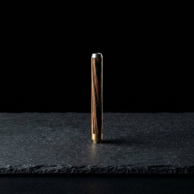 4″ Two-Tone Wood Dugout w/ Poker - main product photo