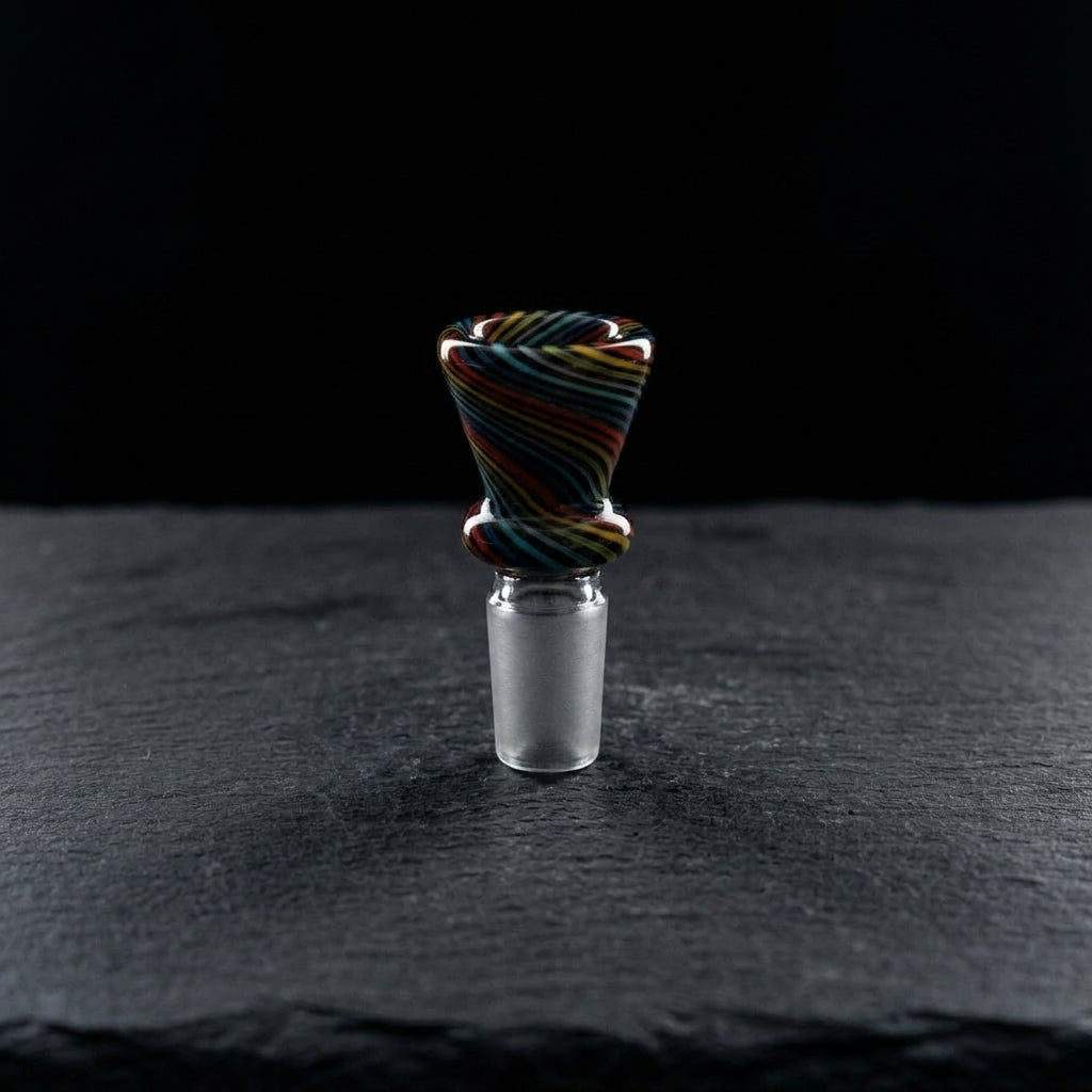 2.5″ 14mm Color Spiral Maria Flower Bowl