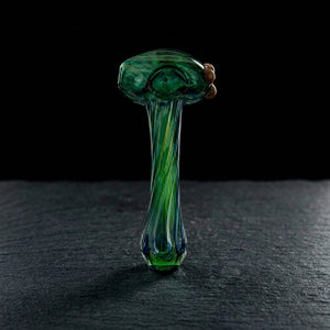 4″ Element Lake Green Silver Fume Pipe – Made in USA - main product photo