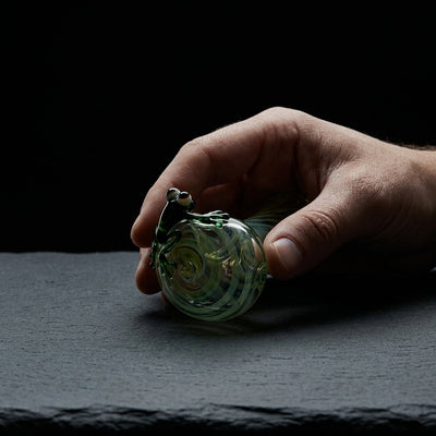 4″ Element Frog Pipe – Made in USA - glass spoon pipe product photo