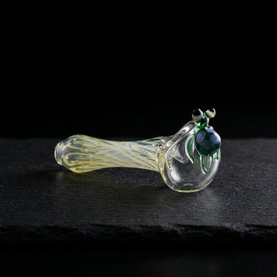 4″ Element Turtle Pipe – Made in USA - glass spoon pipe product photo