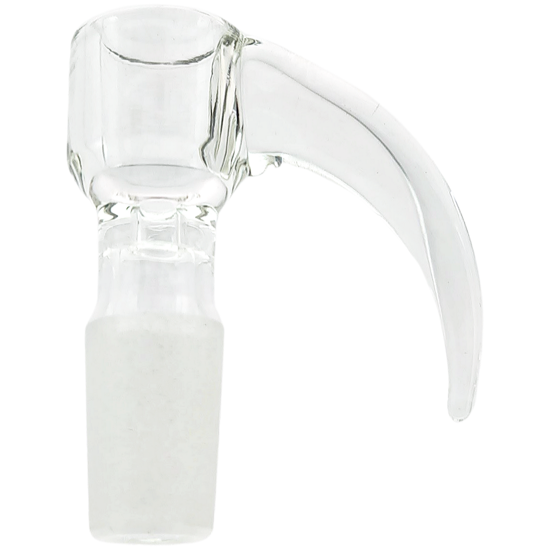 2.5″ 14MM CLEAR HORN FLOWER BOWL