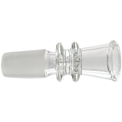 2″ 14mm Clear Double Martini Funnel Flower Bowl