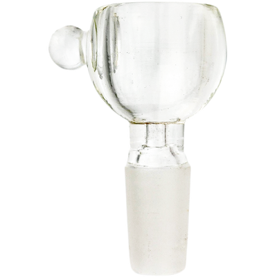 2.5″ 14mm Clear Heavy Hitter Flower Bowl - close-up