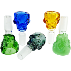 2" 14mm Color Skull Flower Bowl