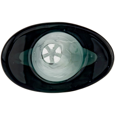 2.5" 14mm Color Thick Oval Flower Bowl