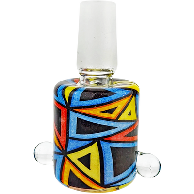 2″ 14MM DECAL DISCO FLOWER BOWL