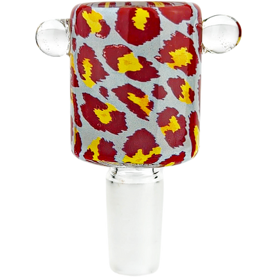 2″ 14MM LEOPARD FLOWER BOWL