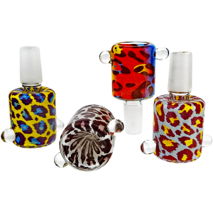 2″ 14MM LEOPARD FLOWER BOWL