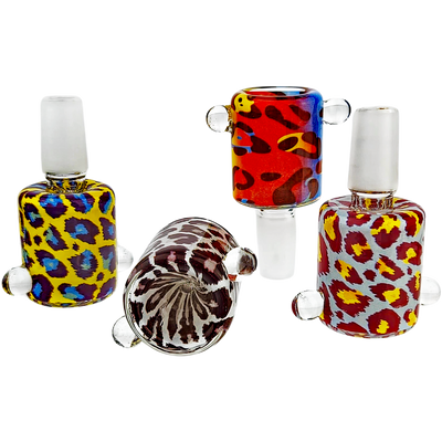 2″ 14MM LEOPARD FLOWER BOWL