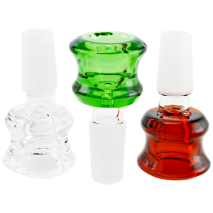 2″ 14MM COLOR HOUR GLASS FLOWER BOWL