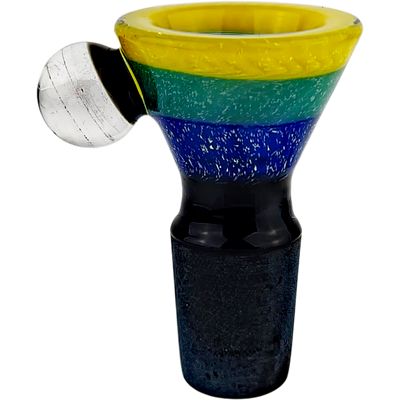 2″ 18MM FOUR COLOR DICHRO SLEEVE & DICHRO MARBLE FLOWER BOWL