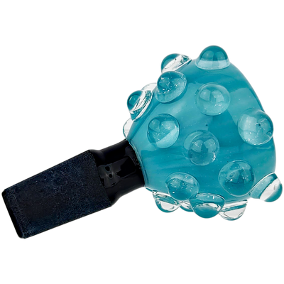 2″ 14MM COLOR W/ CLEAR WARTS FLOWER BOWL