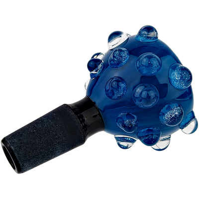 2″ 14MM COLOR W/ CLEAR WARTS FLOWER BOWL