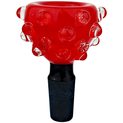 2″ 14MM COLOR W/ CLEAR WARTS FLOWER BOWL