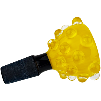 2″ 14MM COLOR W/ CLEAR WARTS FLOWER BOWL