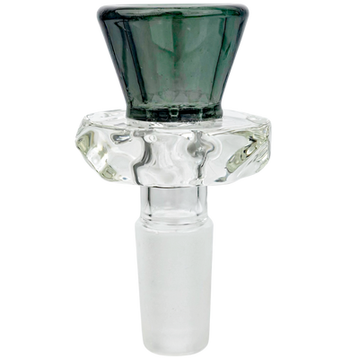 2.5" 14mm Color Facet Ring Pop Flower Bowl - alternate angle