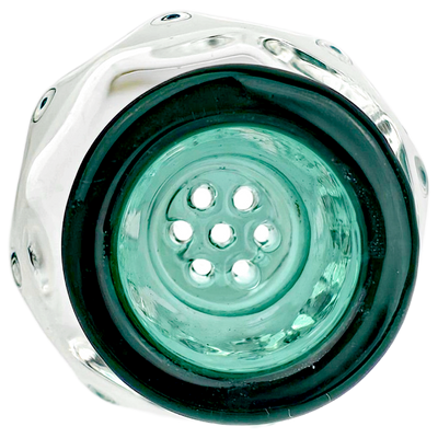 2.5" 14mm Color Facet Ring Pop Flower Bowl - detail view