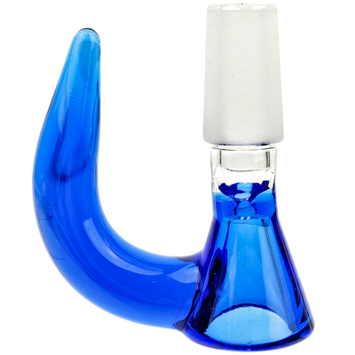 2.5" 14mm Color Horn Flower Bowl - close-up view