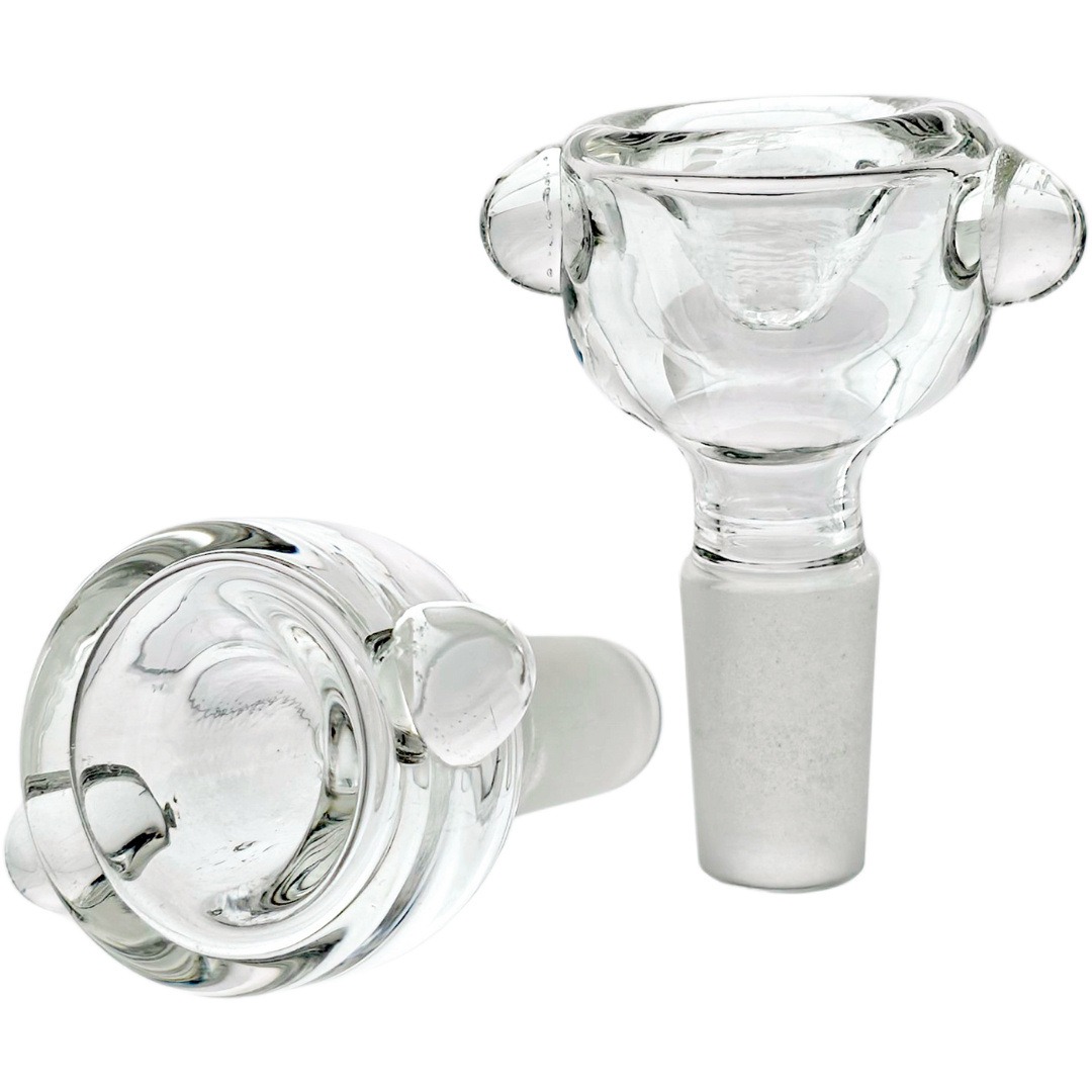2″ 14MM CLEAR BUBBLE FLOWER BOWL