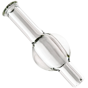 2″ CLEAR HEAVYWALL BALL CARB CAP