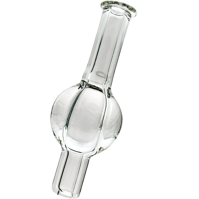 2″ CLEAR HEAVYWALL BALL CARB CAP